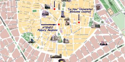 Map of valencia bike